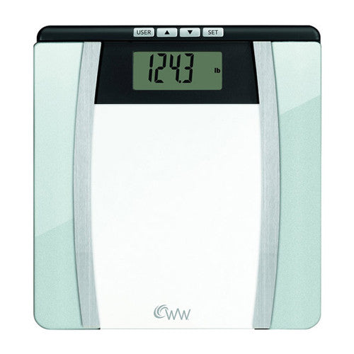 Conair Glass Scale Weight Watchers Body Analysis, Ww701Y - 1 Ea